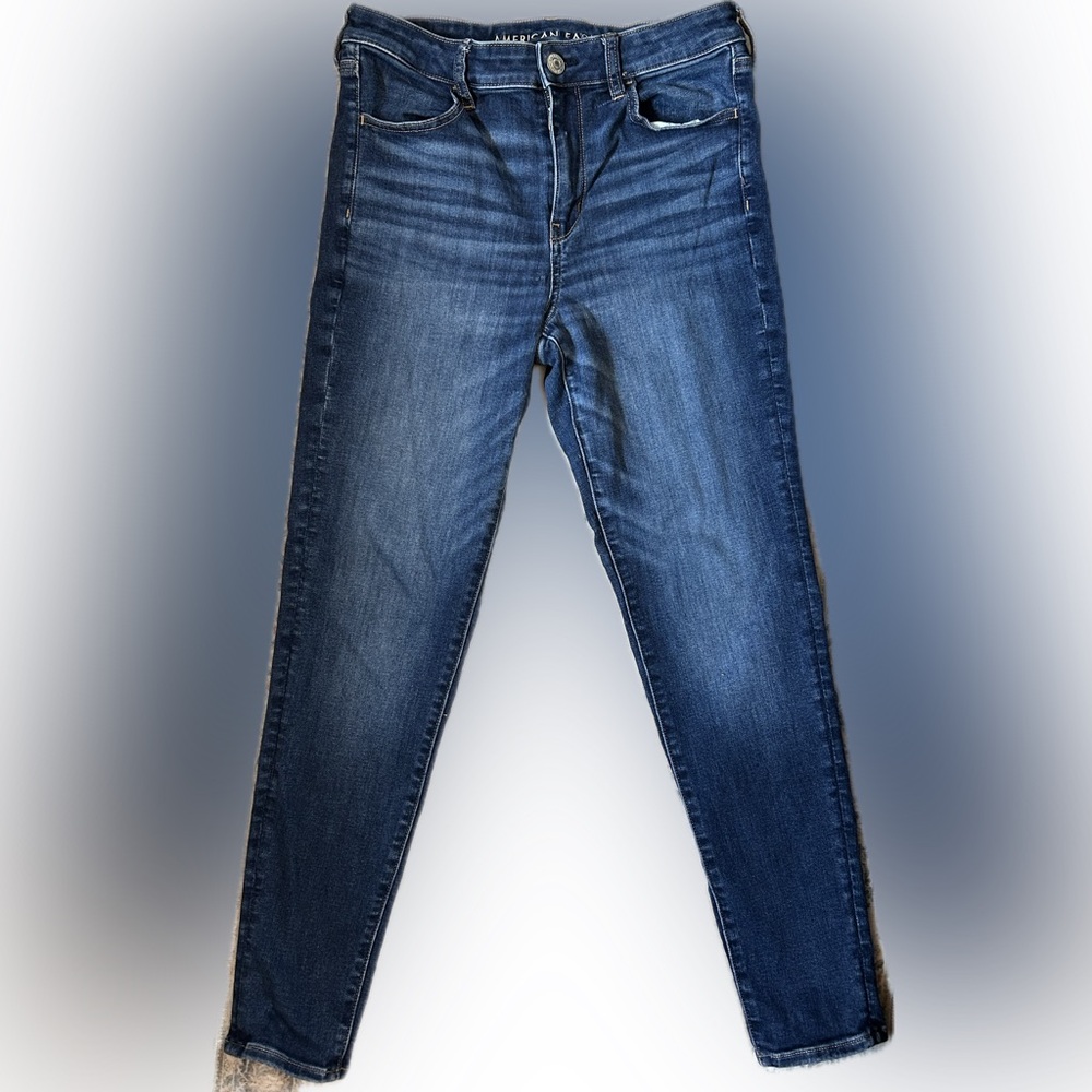 American Eagle Outfitters hi-rise jeggings - Size 12 - Picture 2 of 5